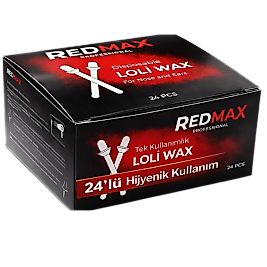 Redmax Loli Wax Kulak Burun Ağda Çubukları 24 Adet