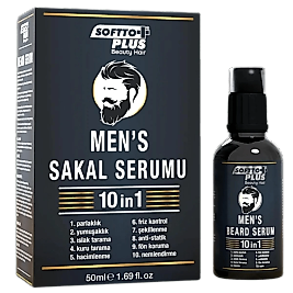 Softto Plus Mens's Sakal Serumu 10 In 1 50 Ml