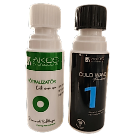 Akos Perma İlacı Set Doğal Saçlar İçin 100 Ml 100 Ml