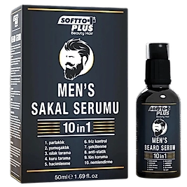 Softto Plus Mens's Sakal Serumu 10 In 1 50 Ml