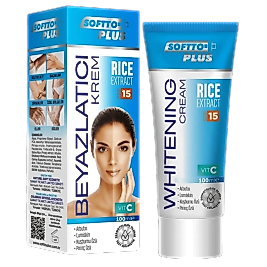 Softto Plus Pirinç Özlü Beyazlatıcı Krem 100 Ml