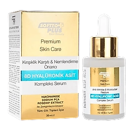 Softto Plus 8D Hyaluronıc Asit Complex Serum 30 ml