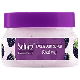 Schatz Blackbery Özlü Face Body Scrub 300 Ml