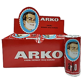 Arko Kremli Berber Tıraş Sabunu 12li Kutu