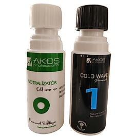 Akos Perma İlacı Set Doğal Saçlar İçin 100 Ml 100 Ml