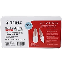 Trina 550li Soft Jel Tırnak Full Mat - Almond