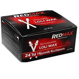 Redmax Loli Wax Kulak Burun Ağda Çubukları 24 Adet