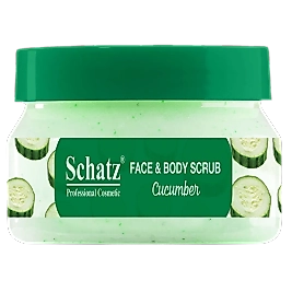 Schatz Salatalık Özlü Face Body Scrub 300 Ml