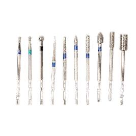 Trina Profesyonel Freze Ucu Seti 10'Lu 02