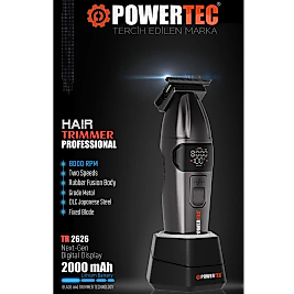 Powertec Tr 2626 Ense Sakal Traş Makinesi