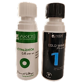 Akos Perma İlacı Set Doğal Saçlar İçin 100 Ml 100 Ml