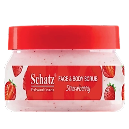 Schatz Çilek Özlü Face Body Scrub 300 Ml