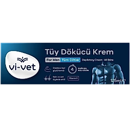 Vivet Tüy Dökücü Krem Men 125 Ml