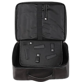Berber Kuafor Ekipman Taşıma Çantası - Siyah