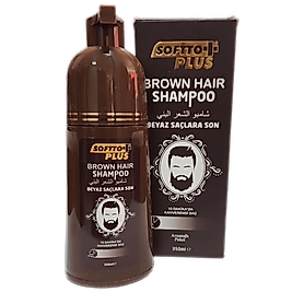 Softto Plus Brown Hair Shampoo 350 ml
