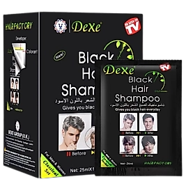 Dexe Boya Şampuan Argan Black Şaset 25 Ml