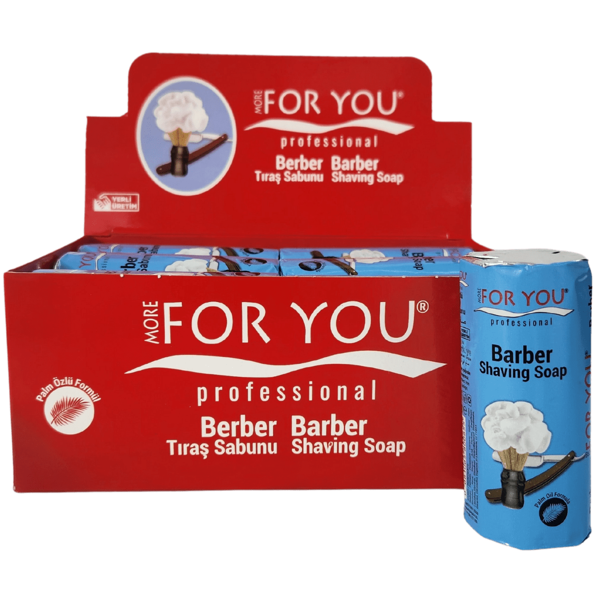 More For You Berber Tıraş Sabunu 12;li Kutu